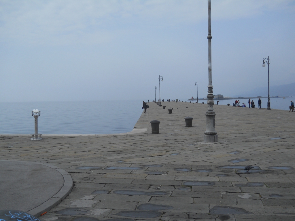 Molo del Porto di Trieste - Pier of the Port of Trieste